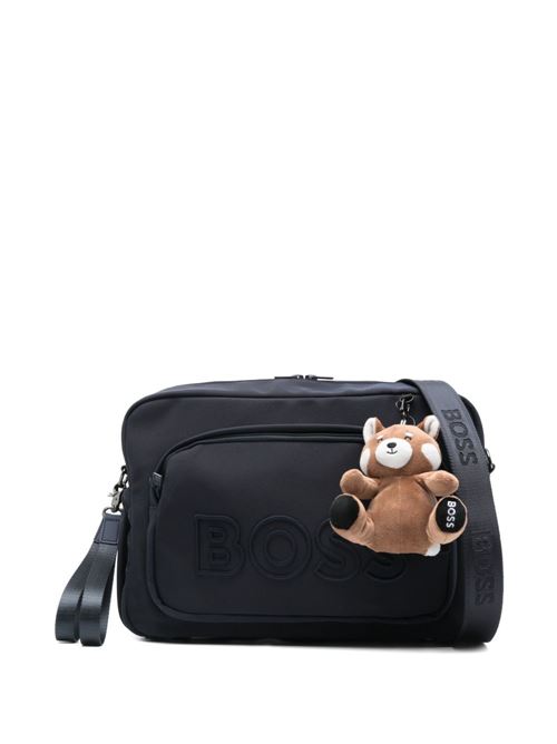 Borsa fasciatoio unisex BOSS Kids blu con orso BOSS KIDS | J53178849